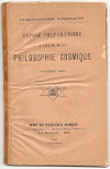 Exposé Preparatoire a l étude de la Philosophie Cosmique 1926.jpg