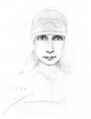 Drawing by Mother - Self-portrait 1948 2.jpg